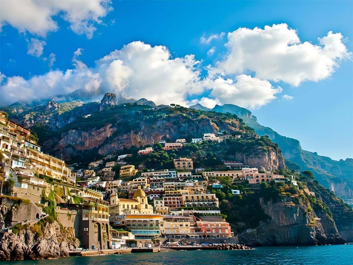 Desde Roma: Pompeya y la costa de Amalfi con Positano o Sorrento