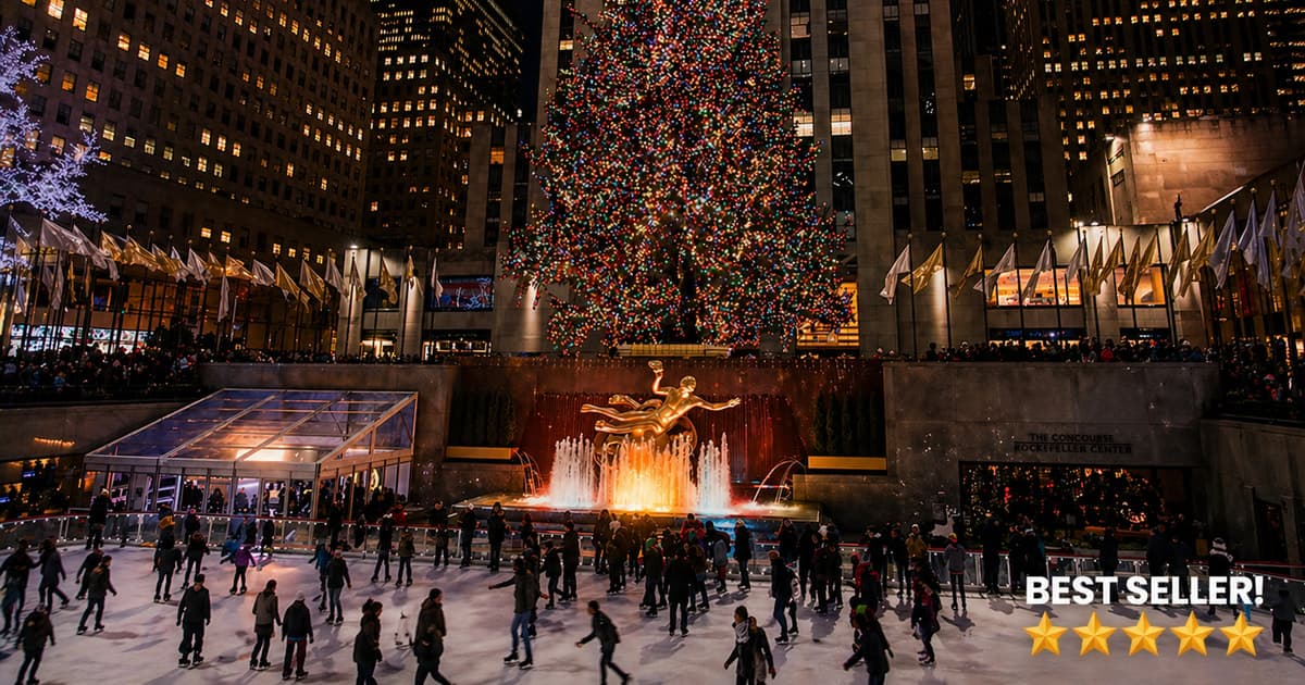 New York: Rockefeller Center Christmas Tree Pedicab Tour