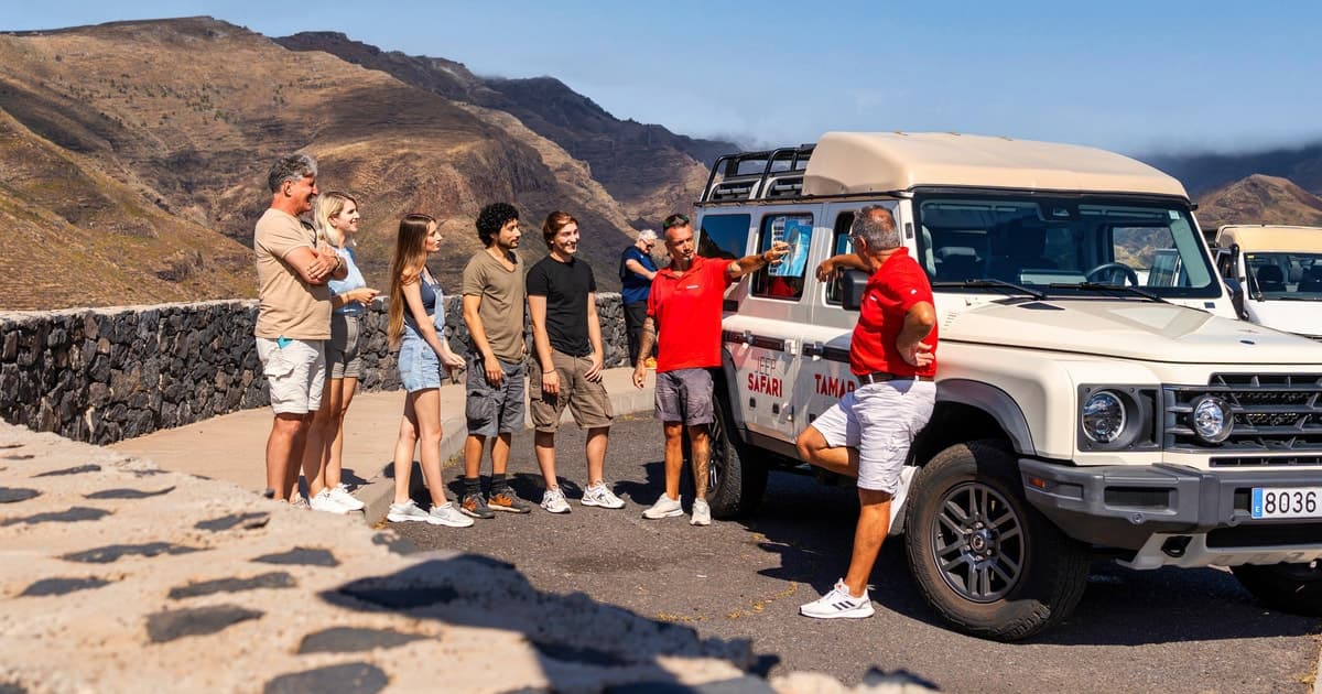 Full-Day Gomera Jeep Safari from Puerto de La Cruz