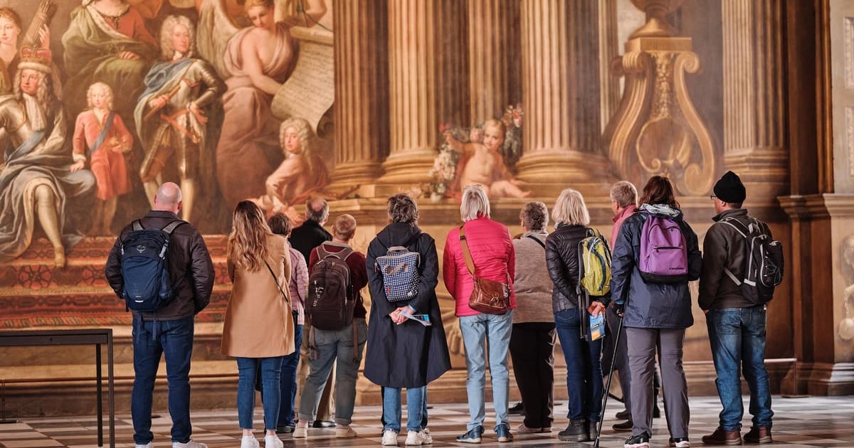 London: Uber Boat Return Trip River Ticket + Painted Hall