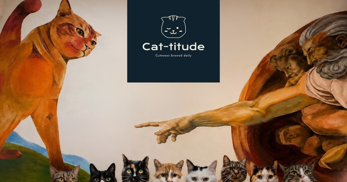 London's Authentic Cat Cafe: Cat Lounge Entry + 2 freebies!