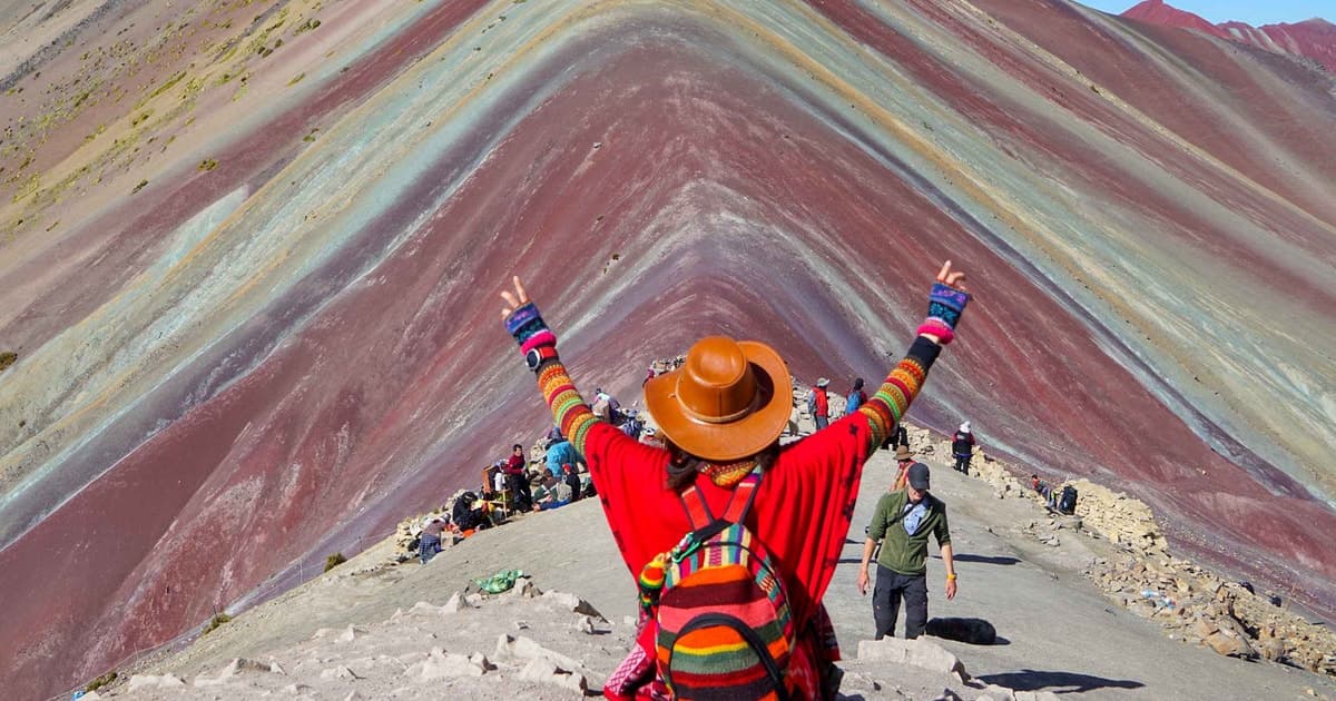 Cuzco: Vinicunca, Montaña Arcoíris, 1 día con comidas
