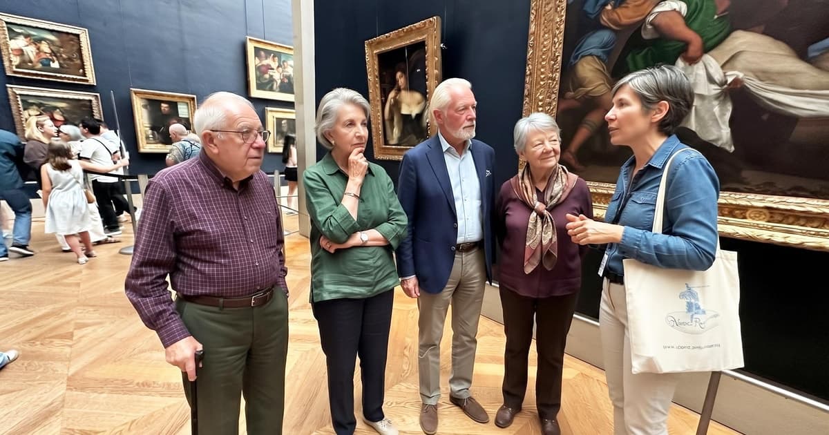 Paris: Senior-Friendly Louvre Museum Highlights Private Tour