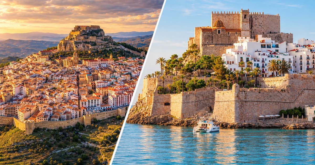 Desde Valencia: excursión de 1 día a Morella y Peñíscola con almuerzo
