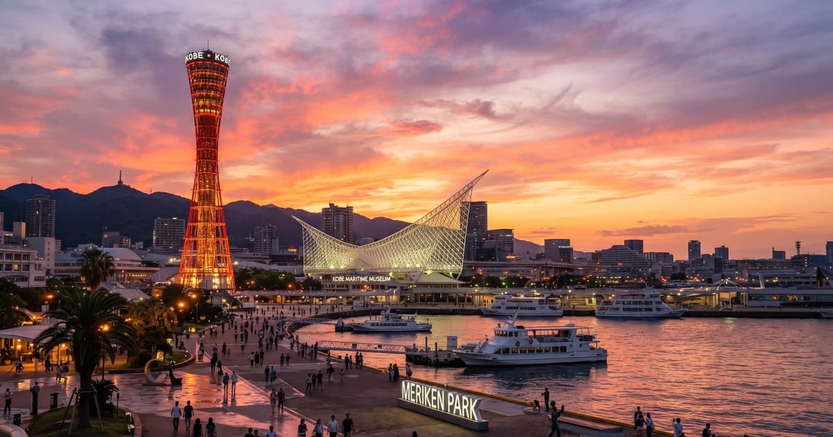 Osaka to Kobe: Disaster Museum, Chinatown & Harbor Walk