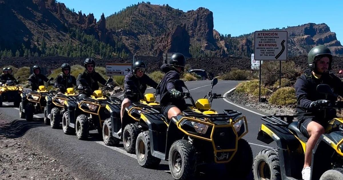Tenerife: ruta panorámica en quad por el Teide, de día o al atardecer