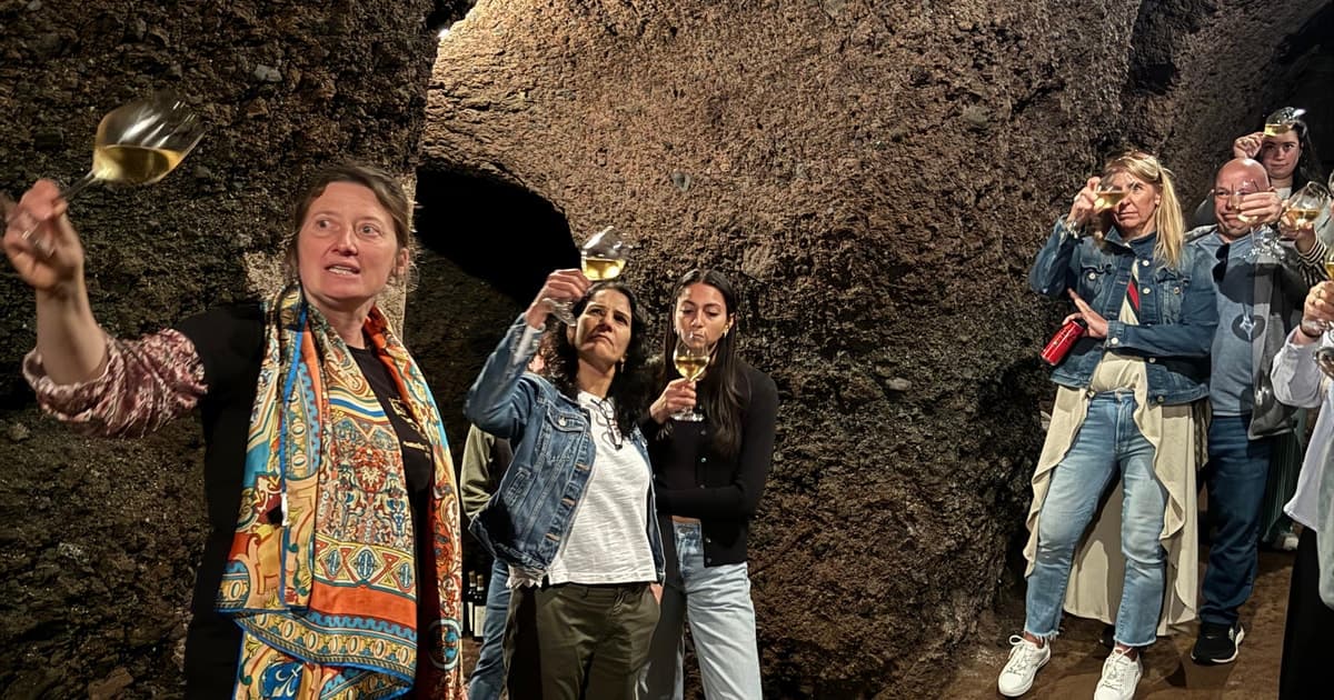 From Rome: Frascati Wine Tour with Lunch and Vineyard tour