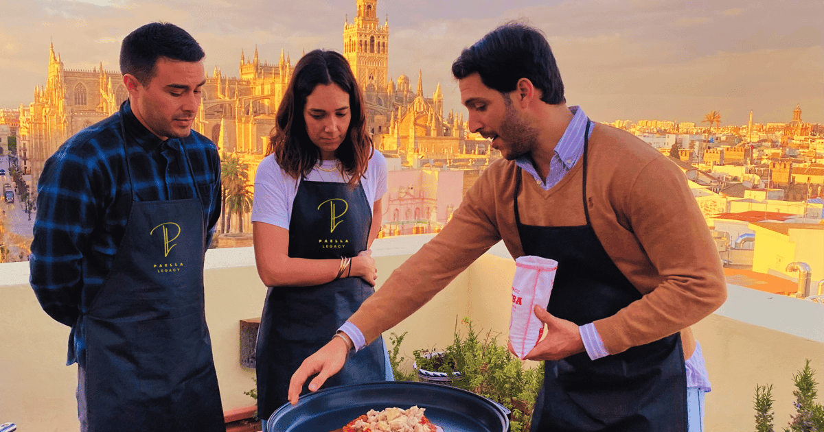 Seville: Paella Cooking Class & 30-Min Local Expert Q&A