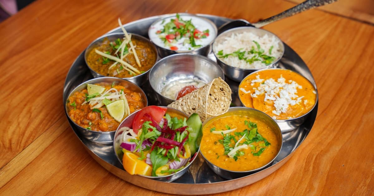 Berlín-Mitte: experiencia con thali indio