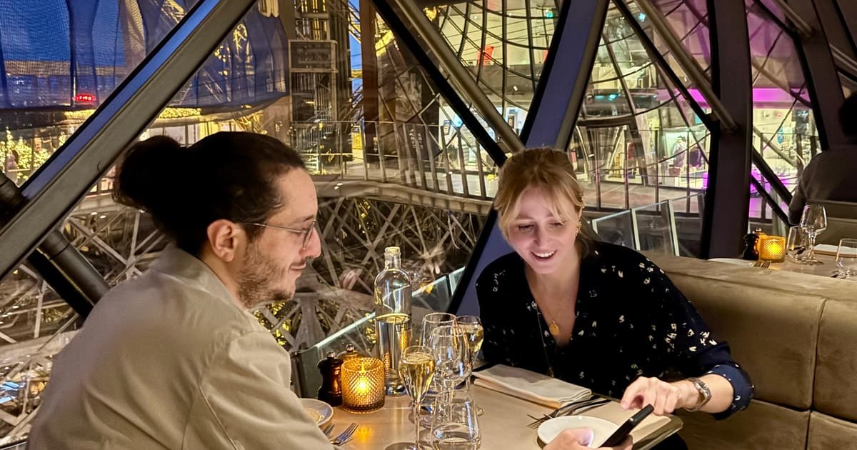 Paris: Eiffel Tower Dining, Gustave Menu at Madame Brasserie