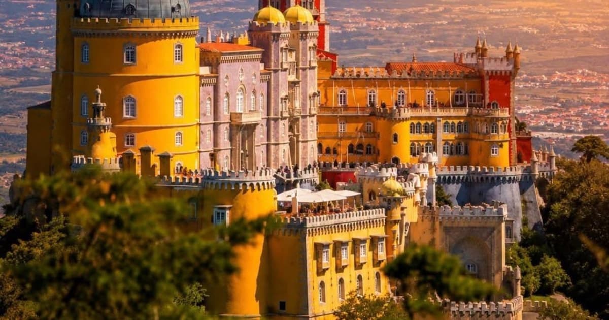 Lisbon, Sintra, Pena, Regaleira, Cabo Roca & Cascais Tour
