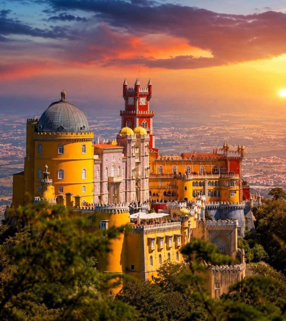 From:Lisbon to Sintra, Pena Palace, Cabo Roca and Cascais