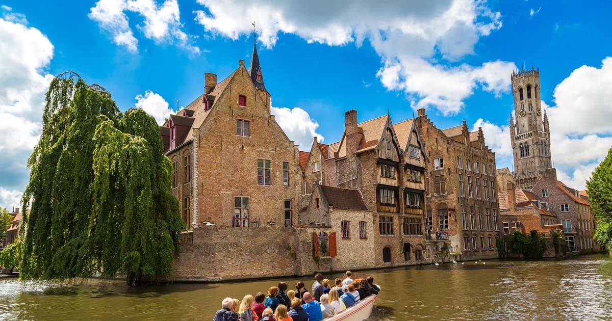 Desde Bruselas: excursión de 1 día a Brujas con paseo en barco opcional