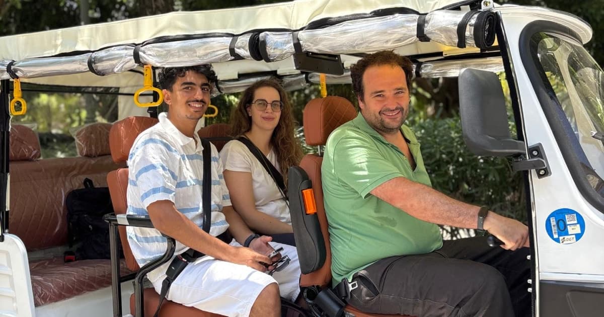 Tuk Tuk ride through Seville