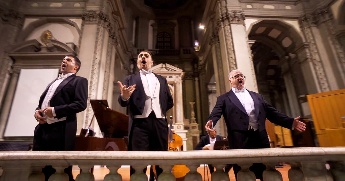Heart of Florence: Dinner and Three Tenors Concert Ticket