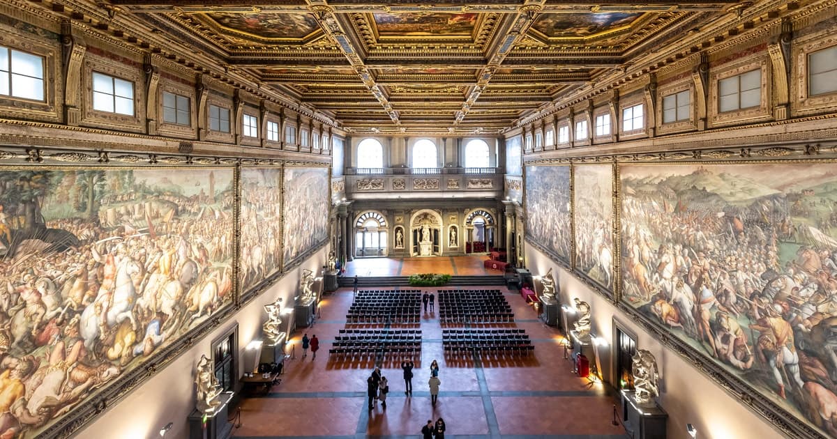 Palazzo Vecchio: Guided or Audio Tour & Optional Lunch