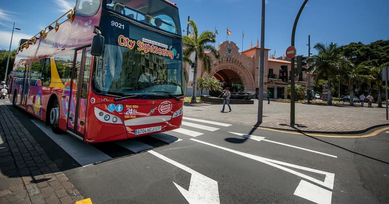 Buses Turísticos en Santa Cruz de Tenerife