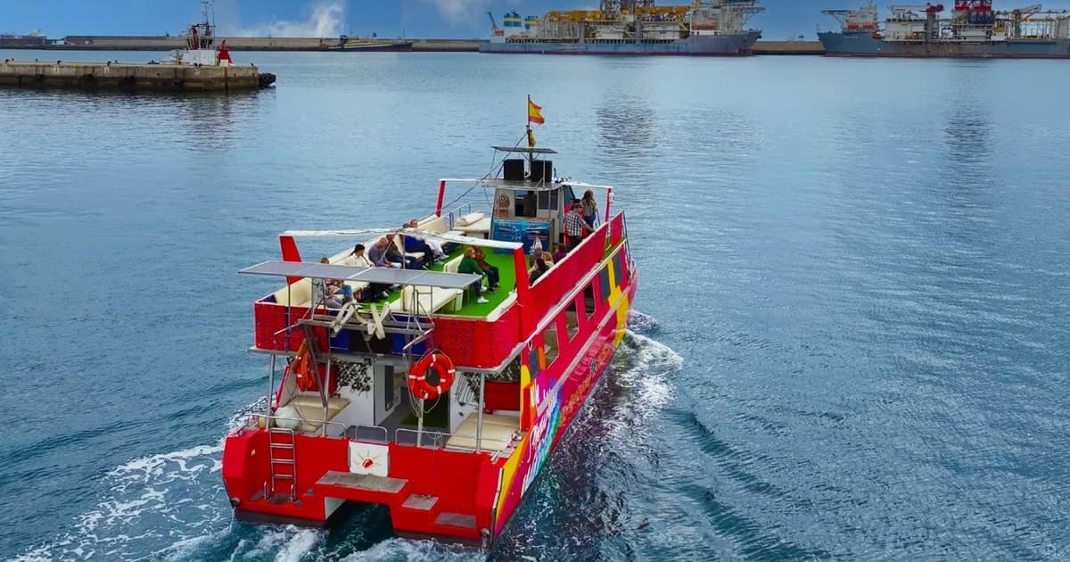 Las Palmas: paseo en barco por la bahía con vistas a la ciudad