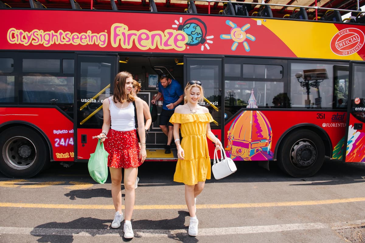 Florence: Hop-on Hop-off Bus Tour: 24, 48 or 72-Hour Ticket