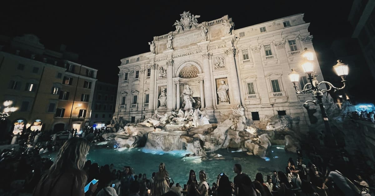 Rome by Night Tour in Spanish