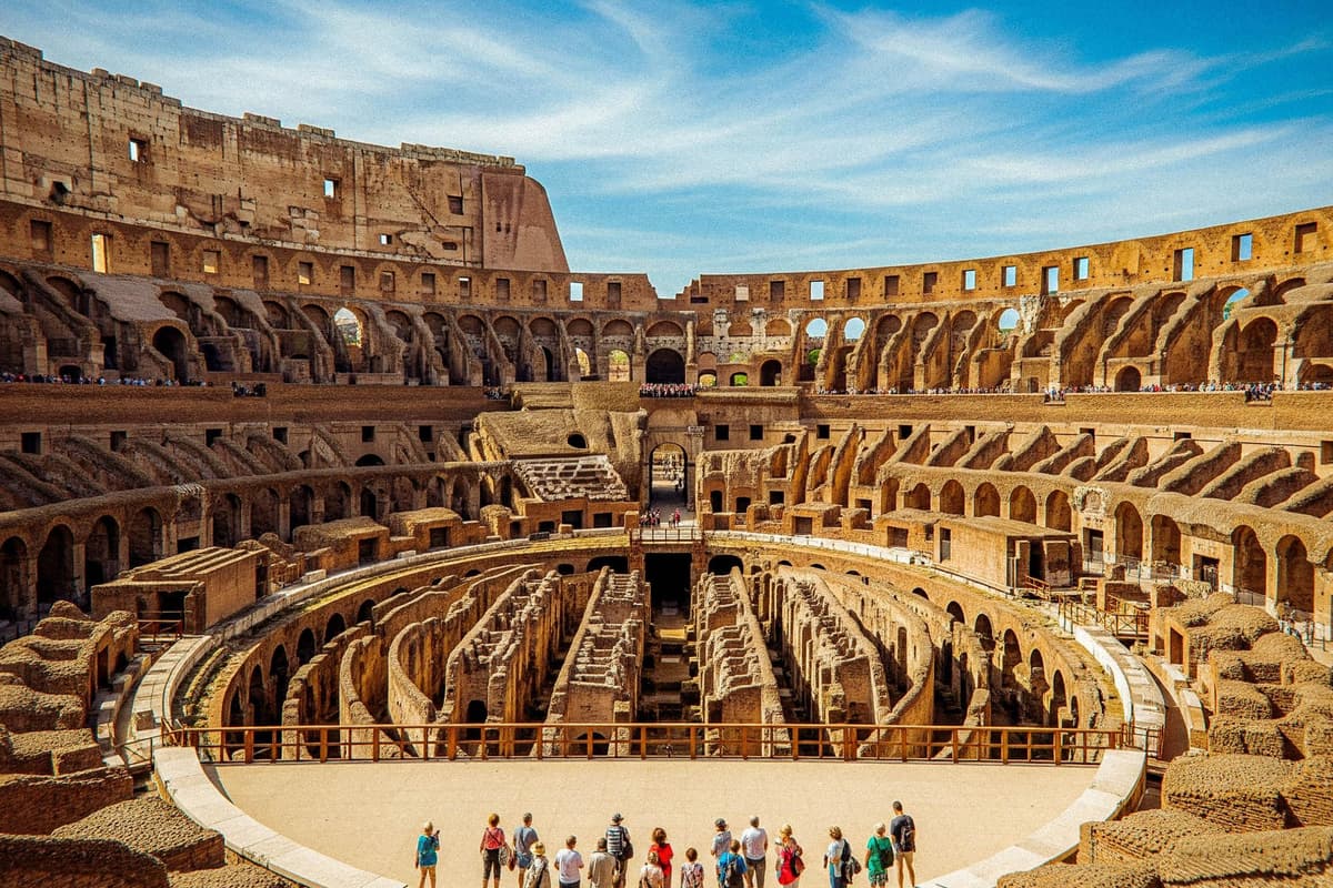 Visita guiada al Coliseo, Foro Romano y monte Palatino