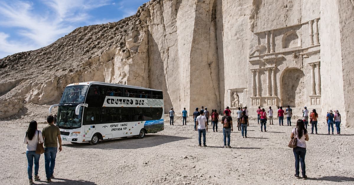 Arequipa: tour por la Ruta del Sillar en autobús panorámico