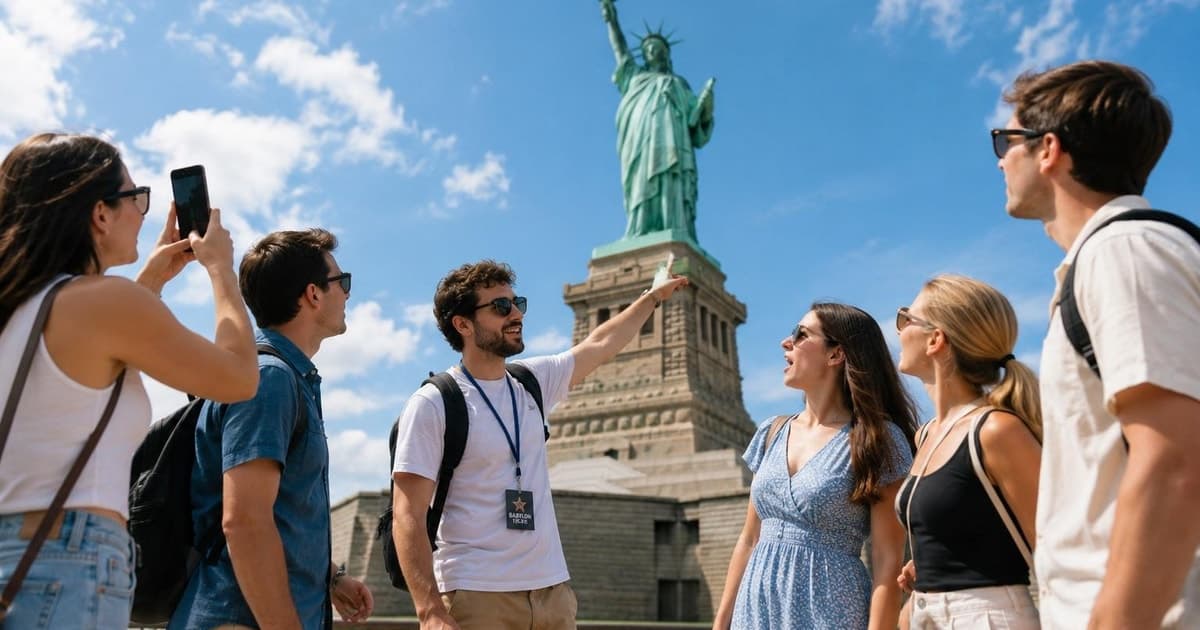 Statue of Liberty and Ellis Island All Inclusive 8 Guest Max
