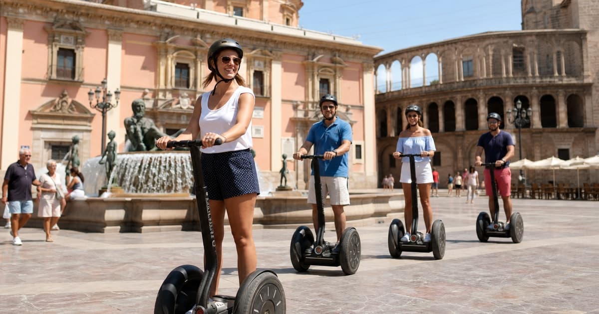 Valencia: tour de 2 horas por monumentos en Segway