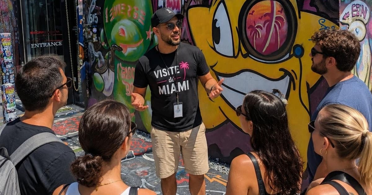 Miami: Wynwood, the street art capital - French-speaking live guide 2 hours - 10 people max