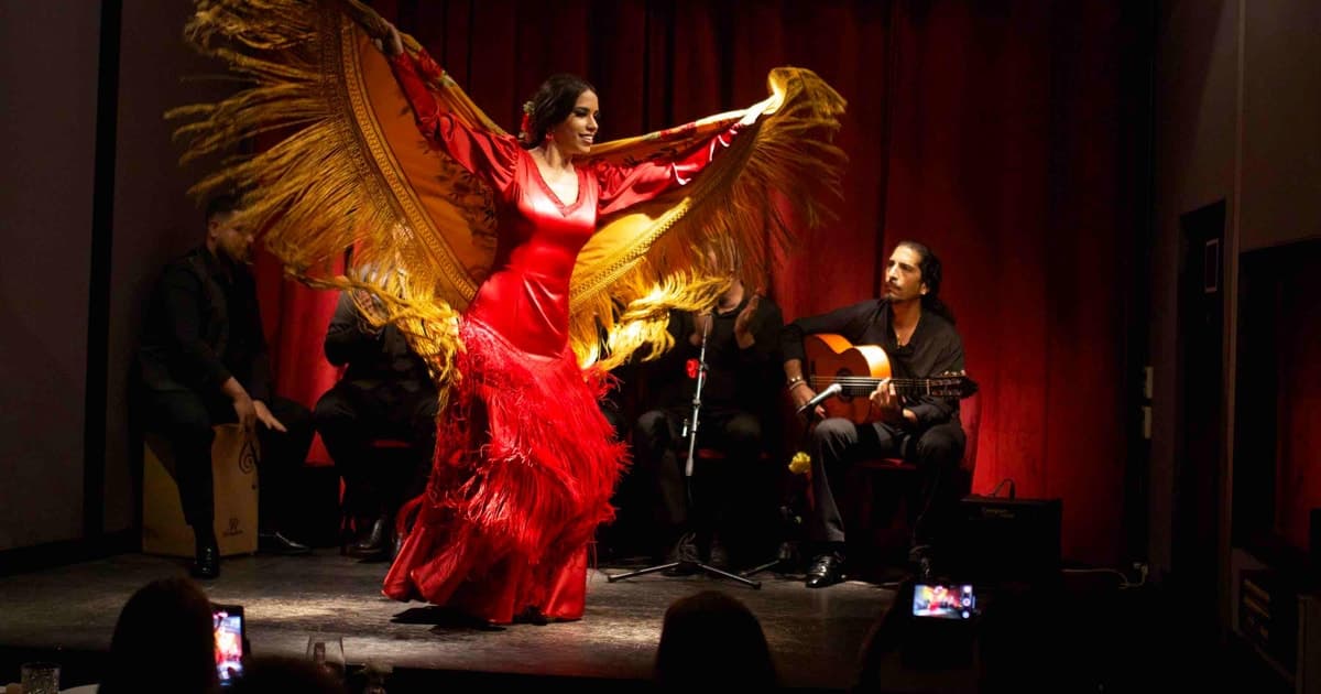 Auténtico espectáculo flamenco íntimo en Barcelona en Casa Sors