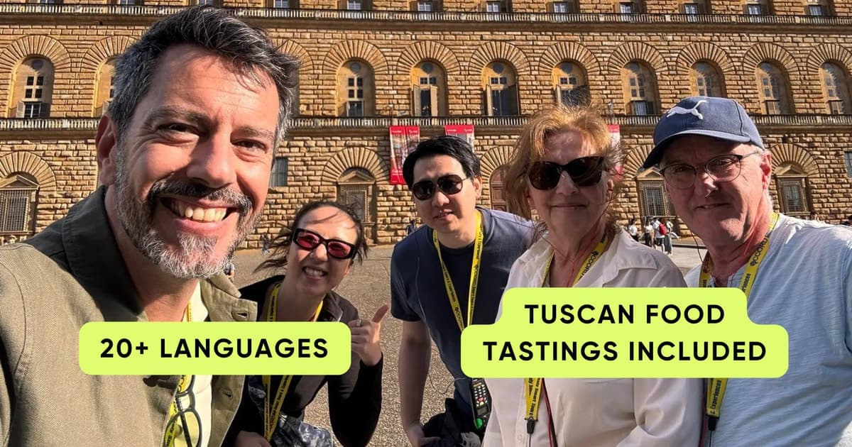 Florence: 2.5 hour Audio Guided Walking Tour led by Pro Host
