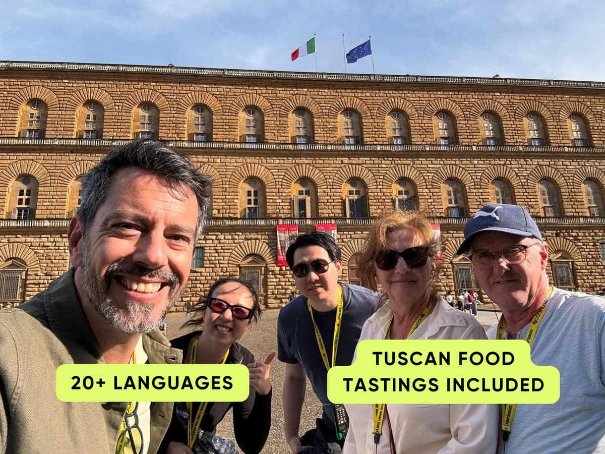 Florence: 2.5 hour Audio Guided Walking Tour led by Pro Host