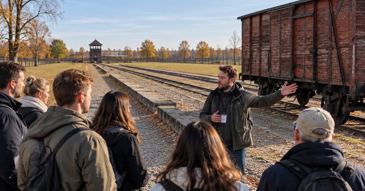 Cracovia: tour por lugares históricos de Auschwitz – Visita exterior