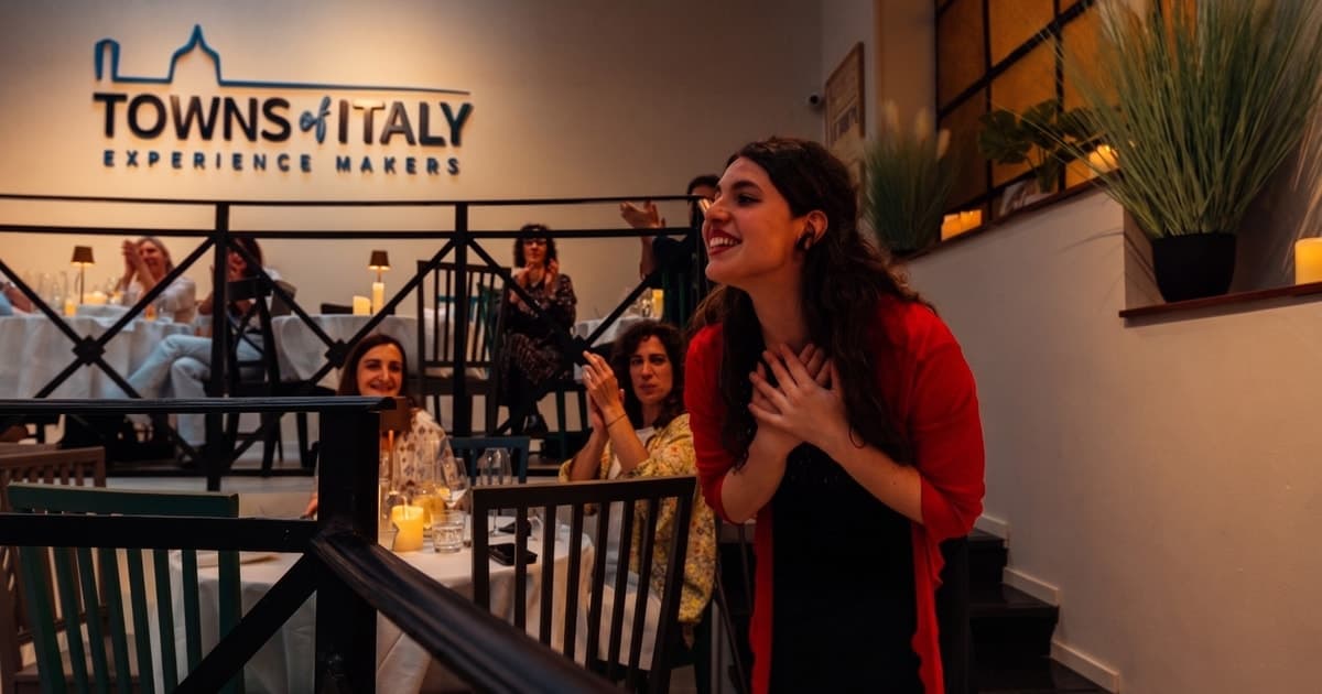 Roma: ópera italiana en directo y experiencia de cocina con cena