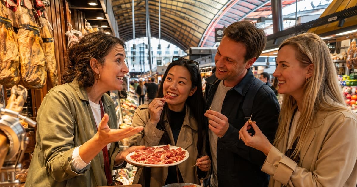 Barcelona: Santa Caterina Market Tapas, Pintxos & Wine Tour