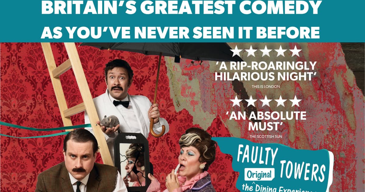 London's West End: Ticket To Faulty Towers Dining Experience