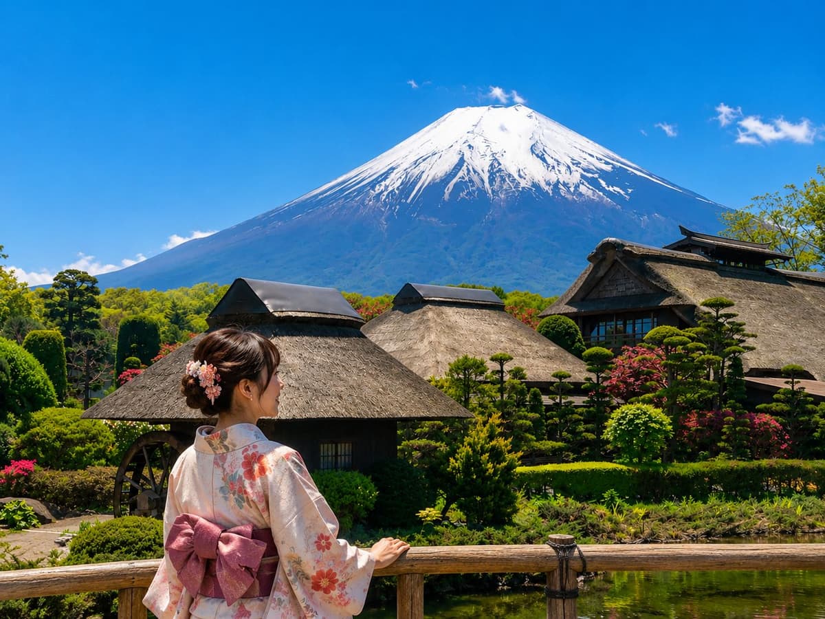 Tokyo:Mt.Fuji, Kawaguchiko, Oshino Hakkai, Gotemba Outlet