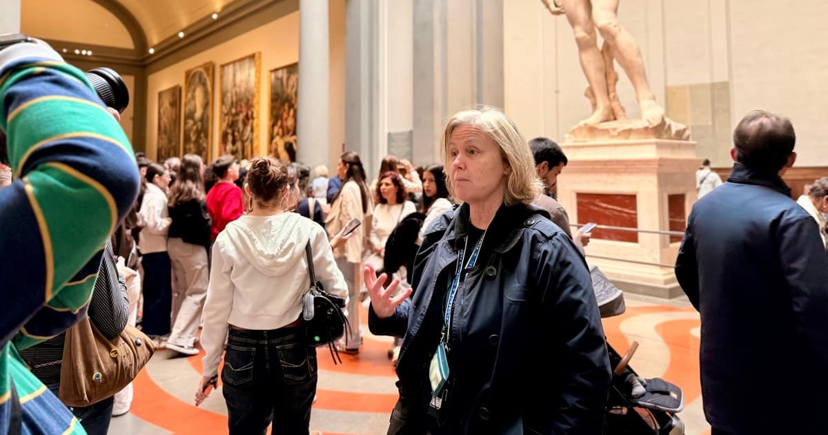 Florence: Uffizi & Accademia Small Group Walking Tour