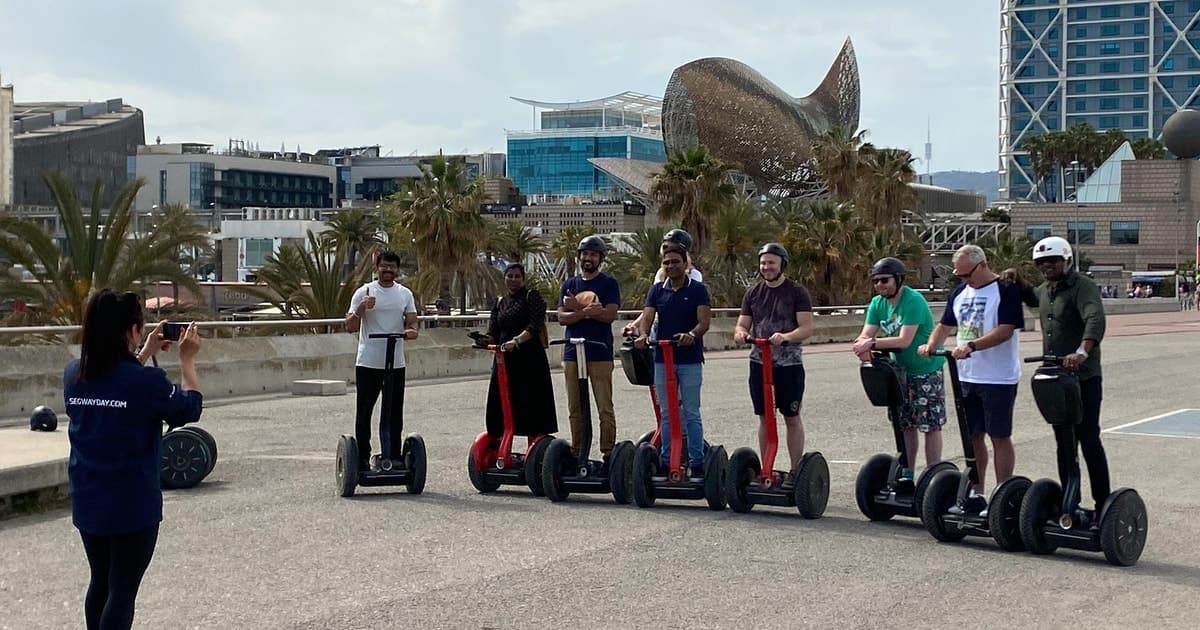 Barcelona: Tour en Segway por el Parque de la Ciutadella y la Playa
