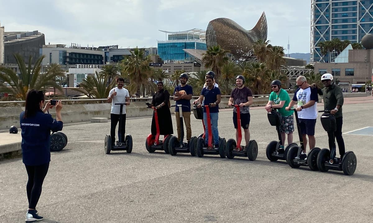 Barcelona: Tour en Segway por el Parque de la Ciutadella y la Playa