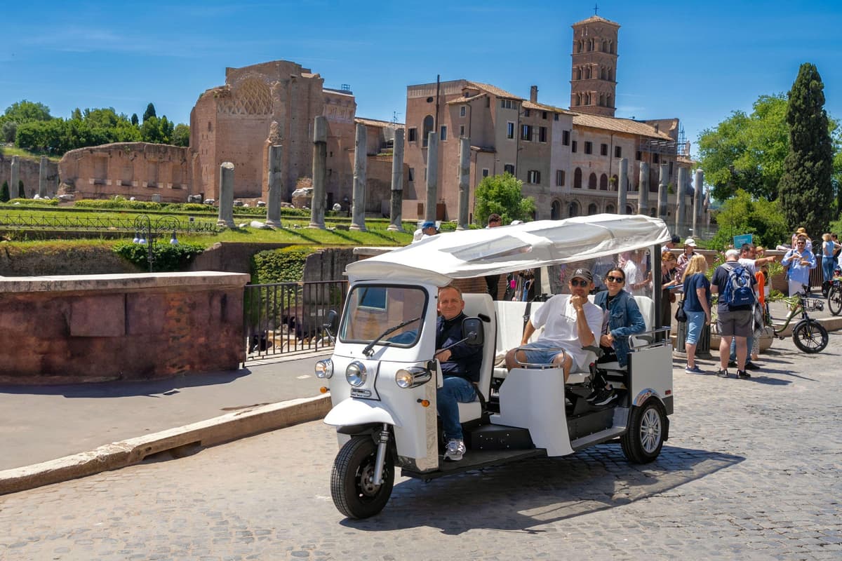Rome: Discover Rome by Electric Tuk-Tuk: Hidden Gems