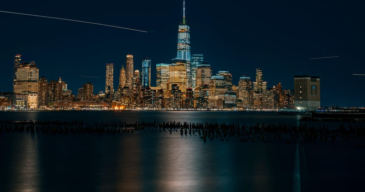 New York Night Skyline Tour from Manhattan to New Jersey