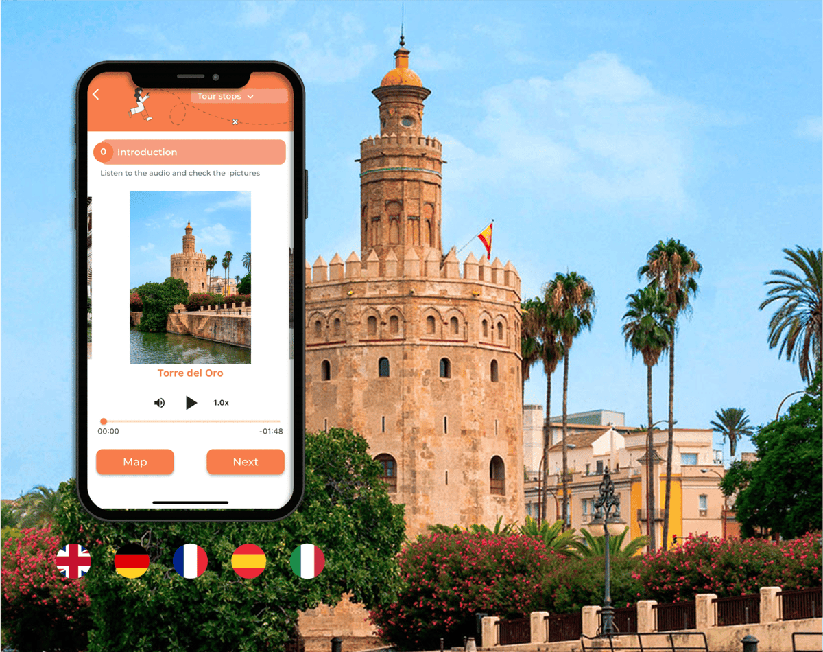 Sevilla: Ticket Casa de Pilatos + Audioguía