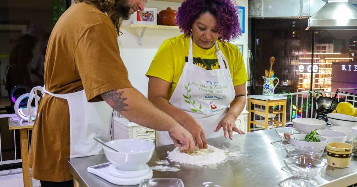 Lima: taller de churros peruanos con sabores deliciosos
