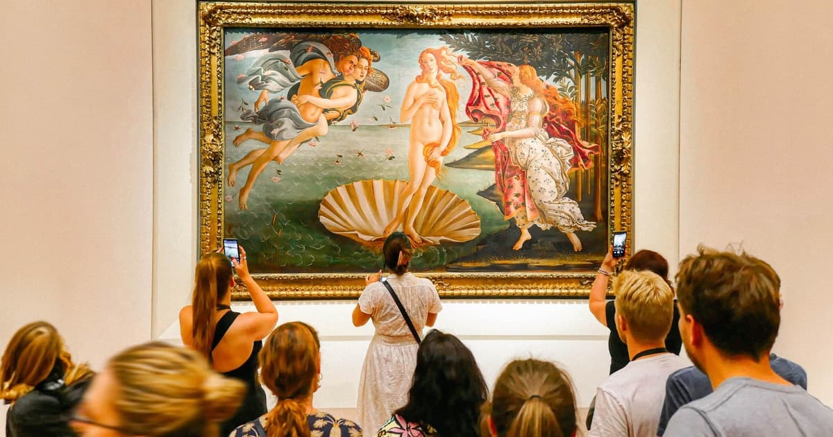 Florence: Uffizi Small Group Guided Tour with Priority Entry