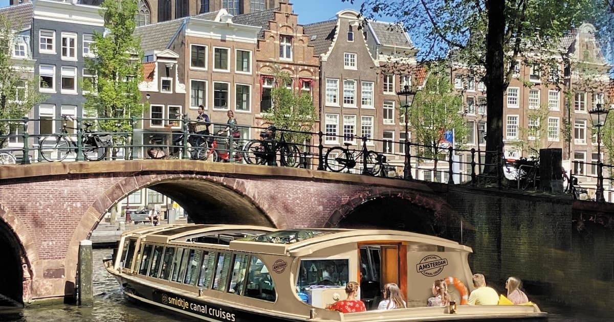 Ámsterdam: paseo en barco por el canal desde la Casa de Ana Frank (8 idiomas)