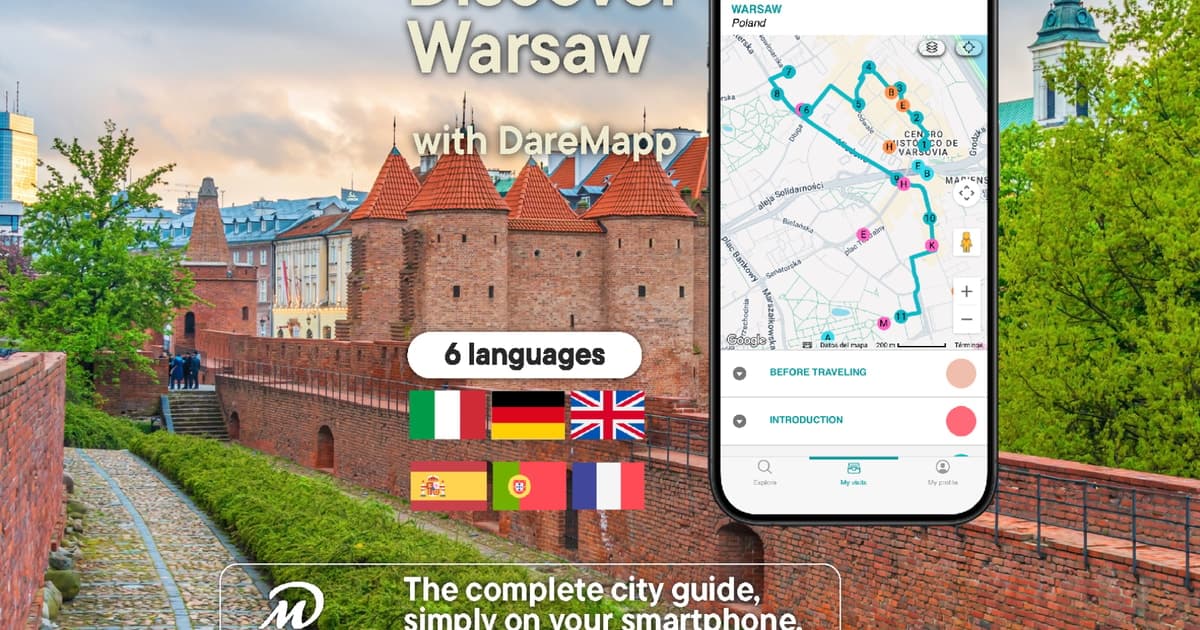 Varsovia: Visita Guiada Privada con tu Móvil + Ruta Chopin