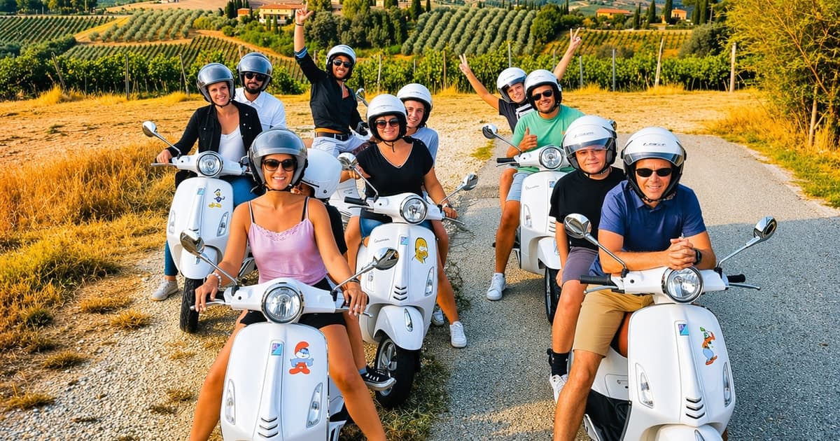 Chianti Vespa Experience: Wine Tasting & Tuscan Lunch
