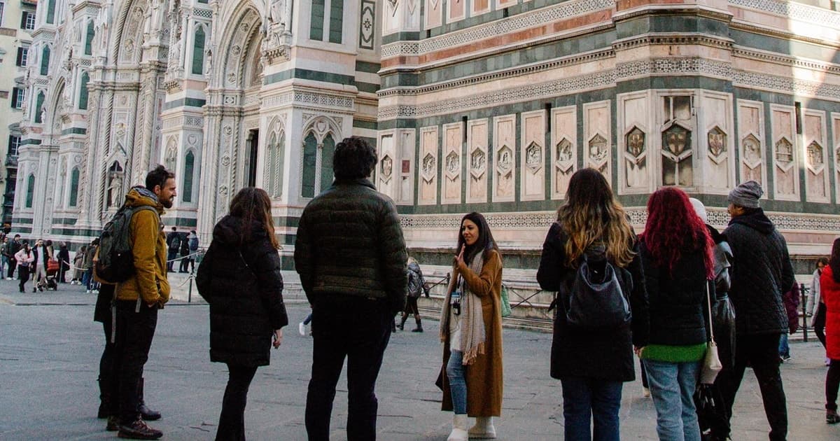 Florence Walking Tour with Duomo: Dome & Terraces or Museum
