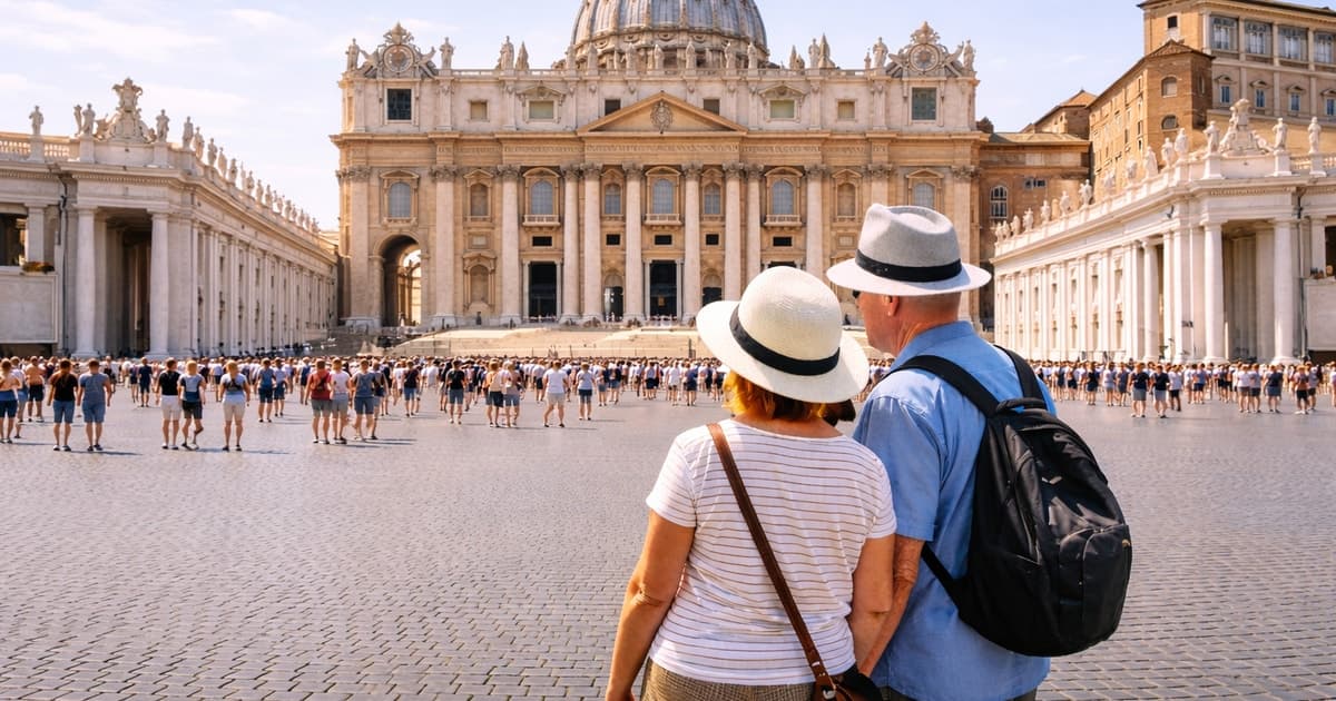 Vaticano: basílica de San Pedro con entrada de acceso rápido a la cúpula
